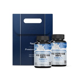 Milk Protein Extract MBP Tablets Gift Set of 2 Bottles (Total 8-Month Supply) MBP Tablets Goat Milk Protein Boswellia Shark Cartilage / 유단백추출물 MBP정 2병 선물세트 (총 8개월분) 엠비피정 산양유 단백질 보스웰리아 상어연골