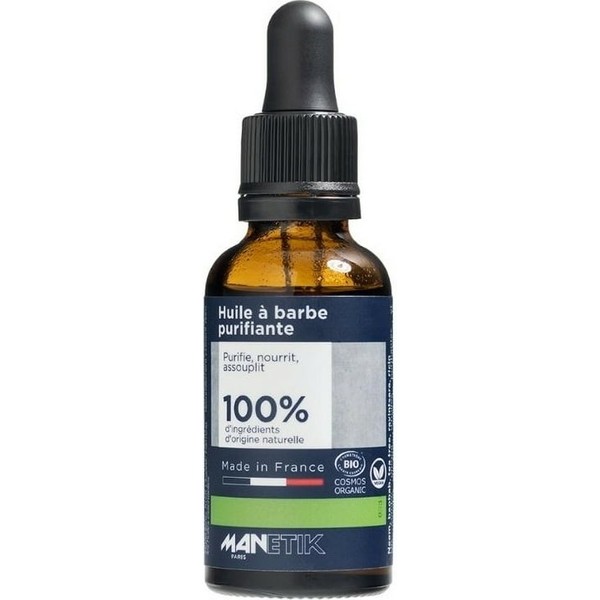 MANETIK Purifying Beard Oil, 30 ml