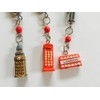 A set of 3 Beautiful Iconic London Charm Pens with