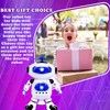 Toysery Electronic Walking Dancing Robot Toys With Music Lightening For