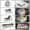 Car Trunk Organizer with Insulated Leakproof Cooler Bag, 4 in