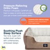 Serta Orthopedic Cuddler Dog Bed for Pets – Chocolate Brown
