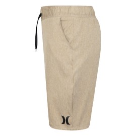 Hurley Boys' H20-Dri Pull On Shorts, Khaki, 5