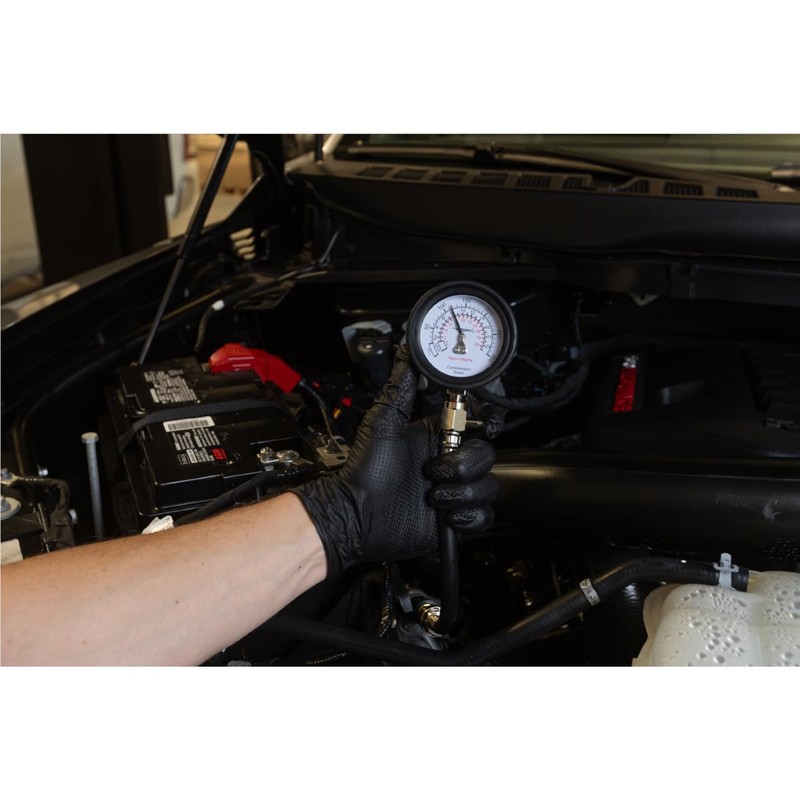 Mityvac MV5530 Engine Compression Test Kit, Manual Pressure Release, 2-3/4