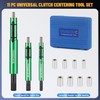 11-Piece Universal Clutch Centering Tool Set for Clutch Disc Alignment,