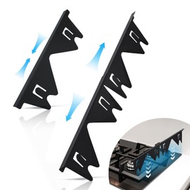 IGRARK Stove Gap Covers, Stove Gap Covers Stainless Steel, Kitchen Stove Counter Gap Cover, Oven Side Gap Filler, 2pcs Heat Resistant, Length 13.8" To 27.5"