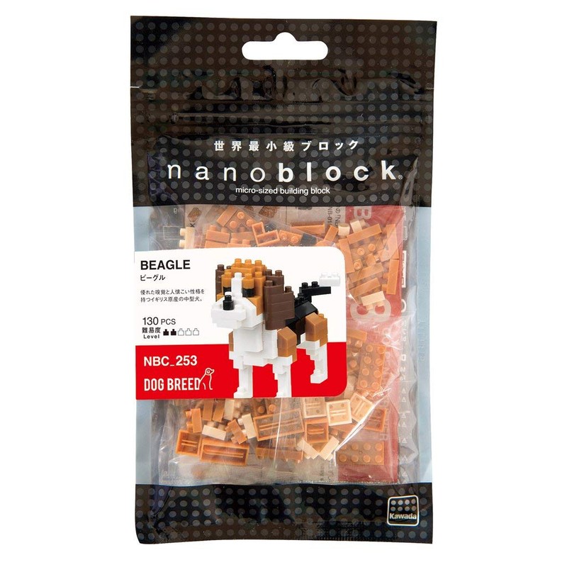 nanoblock ナノブロック ドッグブリード ビーグル NBC_253