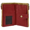 bruno banani Genuine Leather Women's Wallet RFID Protection, Many Compartments,