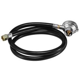 MOZODAWN 3.5FT Propane Hose with Regulator, Low-Pressure Propane Regulator with Hose Compatible with 1 LB Propane Tanks for Patio Heater, Charbroil, Nexgrill and Other Propane BBQ Grill, Stove
