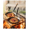 Stabilotherm Hunter Pan with Folding Handle, Open, for Camping