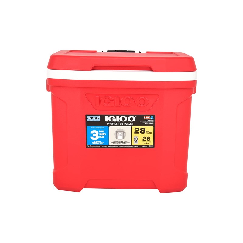 Igloo Profile II 28 Quart Roller, red