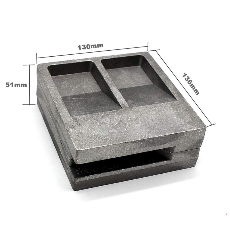 Dimatteo Sinker Mold with 3 Cavities and 16, 20, 30-Ounce