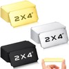 Therwen - 30 placas de identificación con grabado láser de