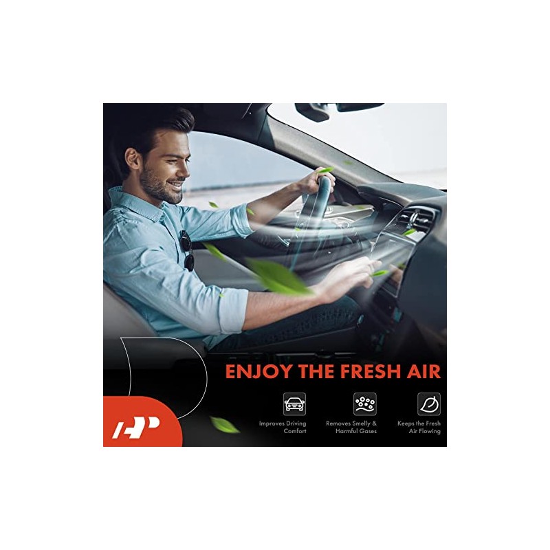 A-premium - Filtro de Aire de Cabina de 2 Piezas