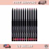 NABI 12 Colors Retractable Waterproof Lip Liner Set, Long Lasting