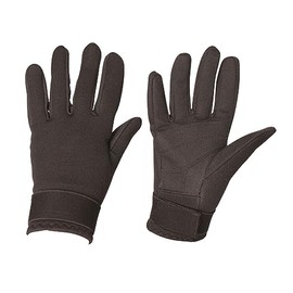 Dublin Neoprene Riding Gloves, Black, M/7