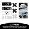 awlbed 7 PCS Automotive Band-aid Decals, Funny and Cute Bandage