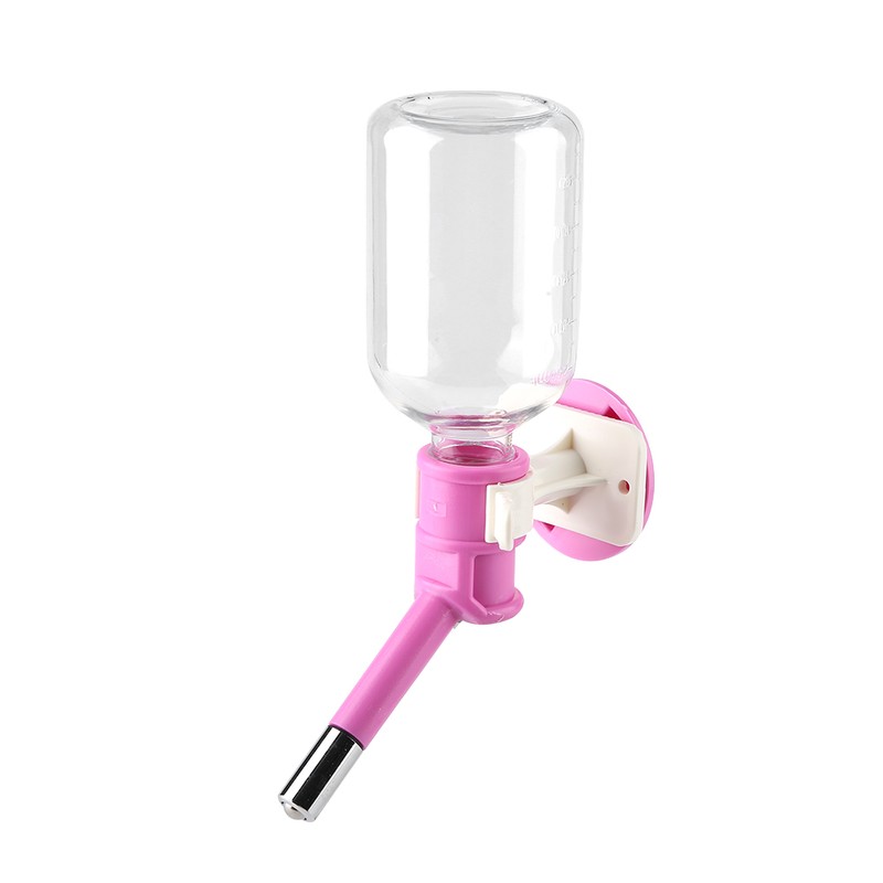 Pet Dog Hanging Drinking Bottle Head Fountain Portable Cat Water