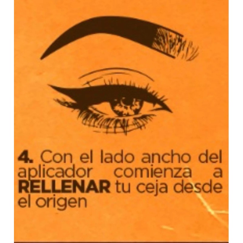 Arte Sirio Cosmetics 2x1 Henna Para Ceja En Polvo