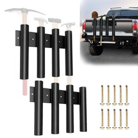 8-Tool Shovel Holder for Truck, Heavy Duty Metal Rack for Shovels & Rakes