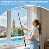 Squeegee for Shower Glass with Long Handle – Extends 13"