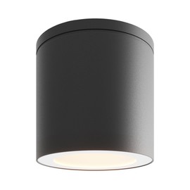 Ledvion - LED surface-mounted spotlights, black, diameter 90 mm, IP54, GU10 fitting, ceiling light