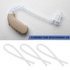 eMagTech 4pcs Preformed BTE Ear Hearing Aid Tubes Hearing Machine