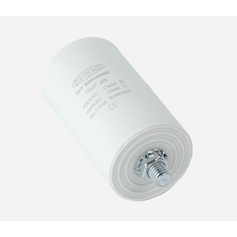 Starting Capacitor, Motor Capacitor, Working Capacitor MKP 16 μF, 450