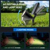 KEV 800 Lumens Solar Spot Lights Outdoor,4 Pack 18 LEDs