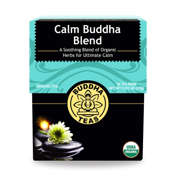 Buddha Teas Organic Calm Buddha Blend Tea 18 Bags