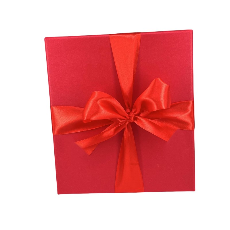 BEAUTOPE 100 Yards Red Satin Ribbon for Gift Wrapping Flower