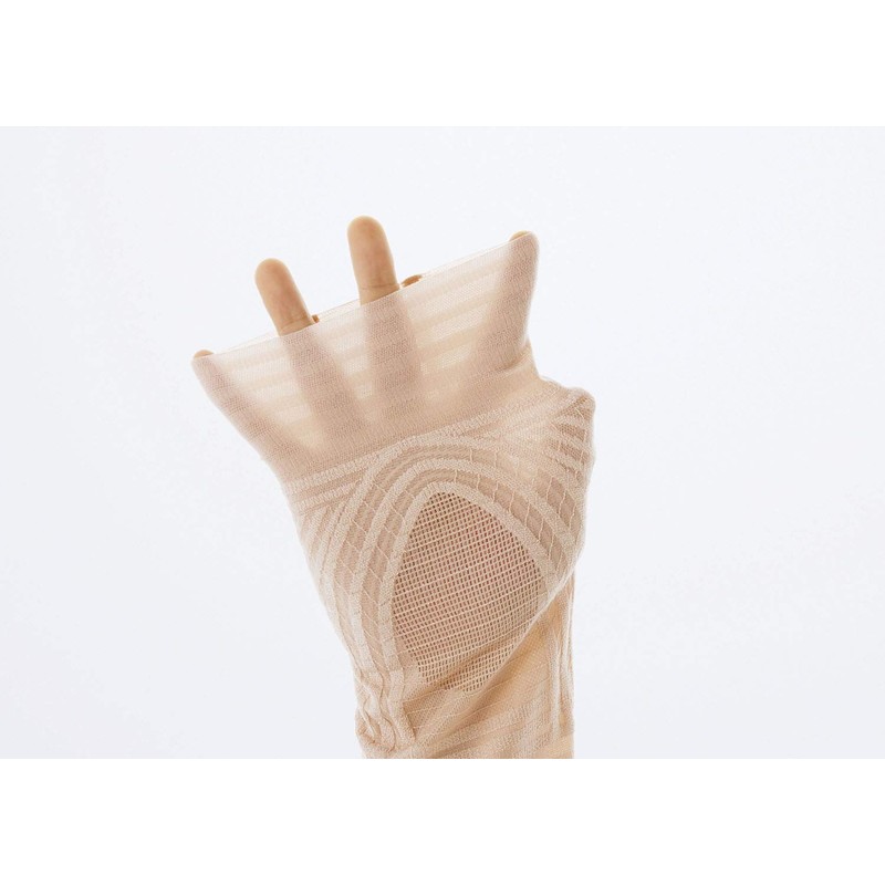 Cogit Knee Supporter, Beige, M, Ultra Thin Knee W Line