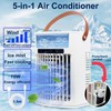 Portable Air Conditioner, Air Cooler, 1000ml Cold Fan Air Conditioner,