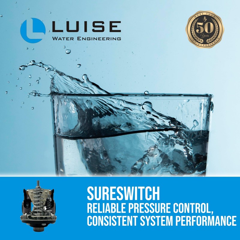 Luise Pressure Switch - P1 | Adjustable Pressure Control Switch