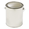 Asahipen Round Can with Hand, Silver, 3.3 fl oz (1