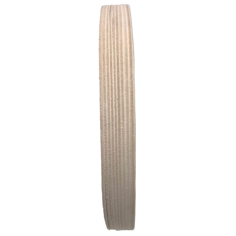 8 in Leather Honing Stropping Wheel Includes Premium White Buffing