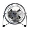 Comfort Zone 4-inch All-Metal Desk Fan with USB or Power