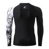 HUGE SPORTS Men's Performance Rash Guard Quick Dry UPF50+ Wetsuit