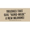 Iris Hantverk Oak and Horse Hair/Tampico Bath Brush with Handle