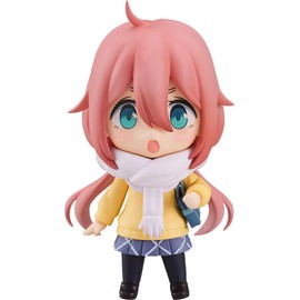 Nendoroid Yurucamp Nadeshiko Kakamigahara Uniform Ver. Non-scale, Plastic, Pre-painted Action Figure