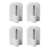 EVIDECO French Home Goods Self Adhesive Hooks Sash Rod Kitchen