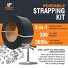 StrappingPro - Portable Strapping Kit with 3000 Feet of 1/2"