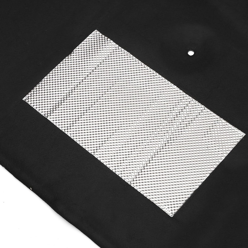 Quxunzzz Cotton Hood Engine Sound Heat Insulation Pad Mat Fit