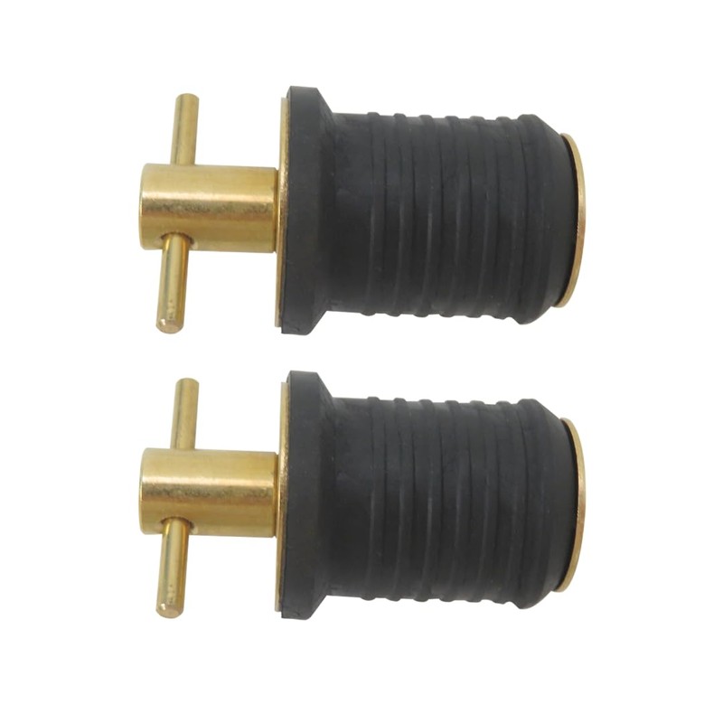 New 2 Pcs Boat Plug Snap Plugs T Style Handle