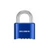DELSWIN 4-Digit Combination Lock Outdoor Padlock - Heavy Duty Locker