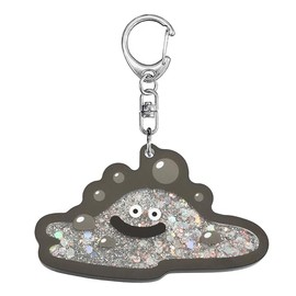 Smile Slime Glitter Glitter Glitter Key Chain Hagure Metal