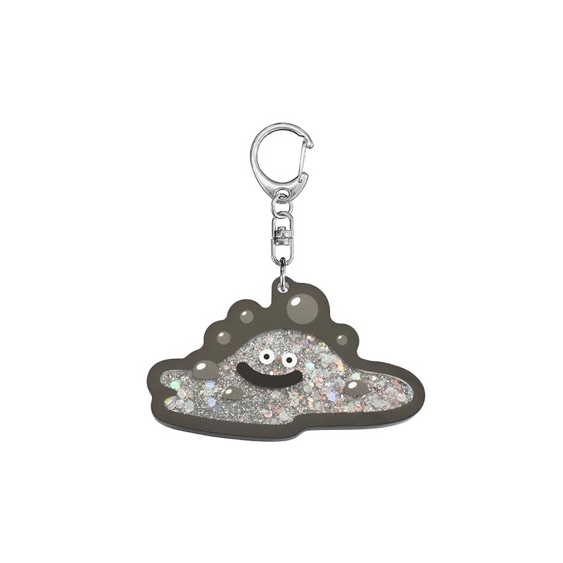 Smile Slime Glitter Glitter Glitter Key Chain Hagure Metal
