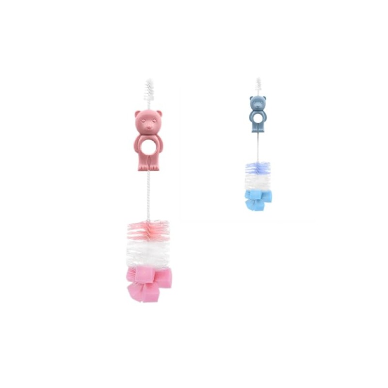 Lorelli Bottle and Suction Cleaning Brush Bear 2 in 1