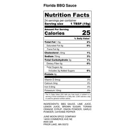 Premium | Florida BBQ Sauce | Crafted in Small Batches with Farm Fresh Ingredients for Premium Flavor and Zest