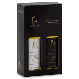 TruffleHunter - Black & White Truffle Oil Set - 3.38 Oz X2